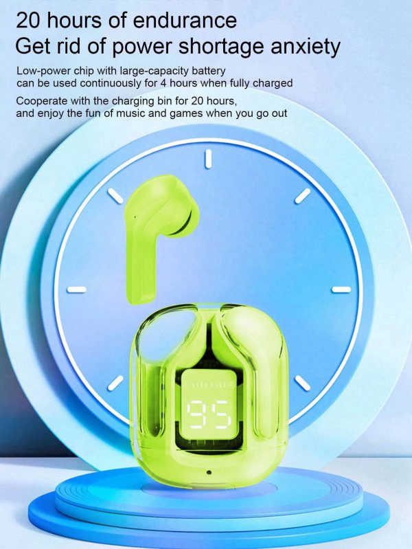 Air31 Earbuds Wireless Crystal Transparent Bluetooth