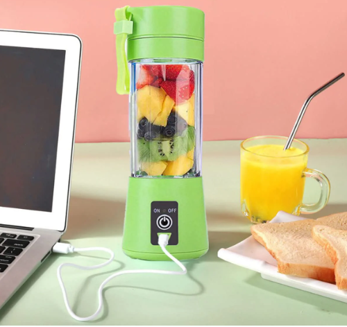 Juicer Portable Outdoor Juicing Cup Home Mini Cordless Crushed Ice Machine Usb Charging Fruit Vegetable Blender(