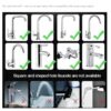 Moveable Kitchen Tap Head Universal 360 Degree Rotatable Faucet Water Saving Filter Sprayer Kitchen Tool Gadgets